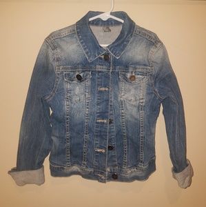 Zara girls denim jacket